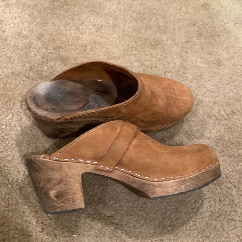 Wooden clogs